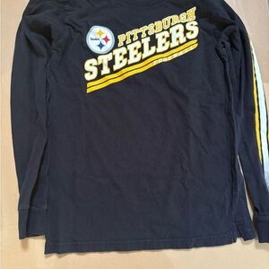 Gildan Black Pittsburgh Steelers Football Tee